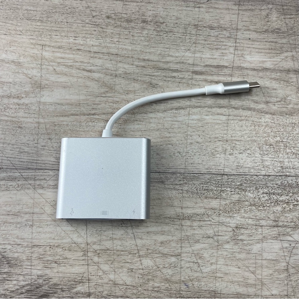 USB C Adapter Port To HDMI + USB C + USB Ports